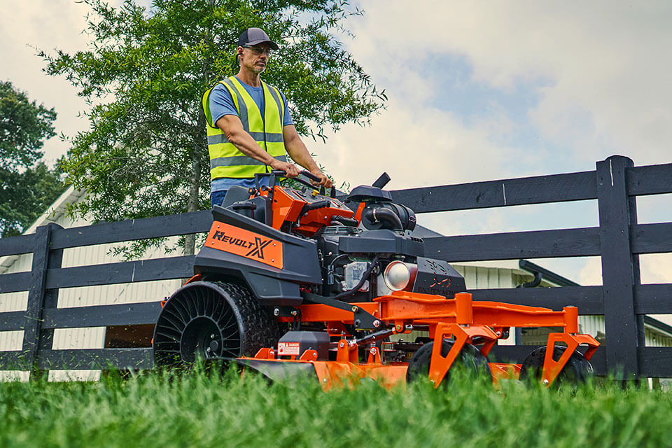 Revolt X Stand On Zero Turn Mower